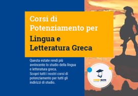 corsi di potenziamento in lingua e letteratura greca