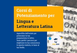 corso di potenziamento in lingua e letteratura latina